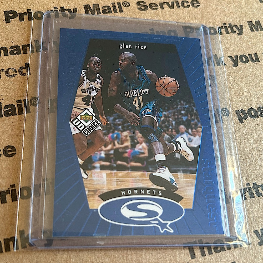Glen Rice ‘98 Upper Deck “Starquest” Insert Card